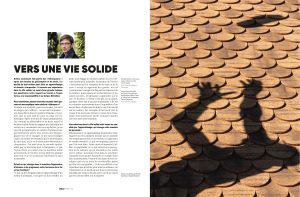 Page d'ouverture de l'article "Vers une vie solide"