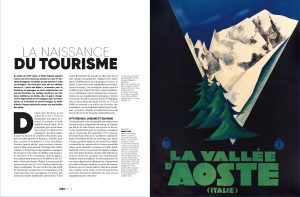Page d'entrée d'article : "La naissance du tourisme"