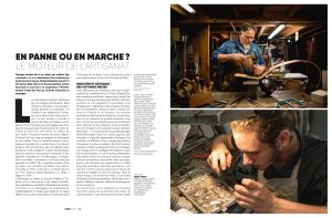 Page d'ouverture de l'article "En panne ou en marche ?"