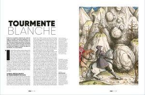 Page d'entrée d'article "Tourmente blanche"