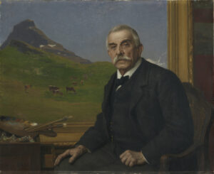 Portrait du peinture Albert Lugardon
