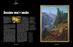 L'Alpe 48 Portfolio la vache dans l'art