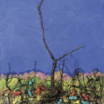 pulacini « Verso il cielo », 2007, huile sur toile de Franco Pulacini.